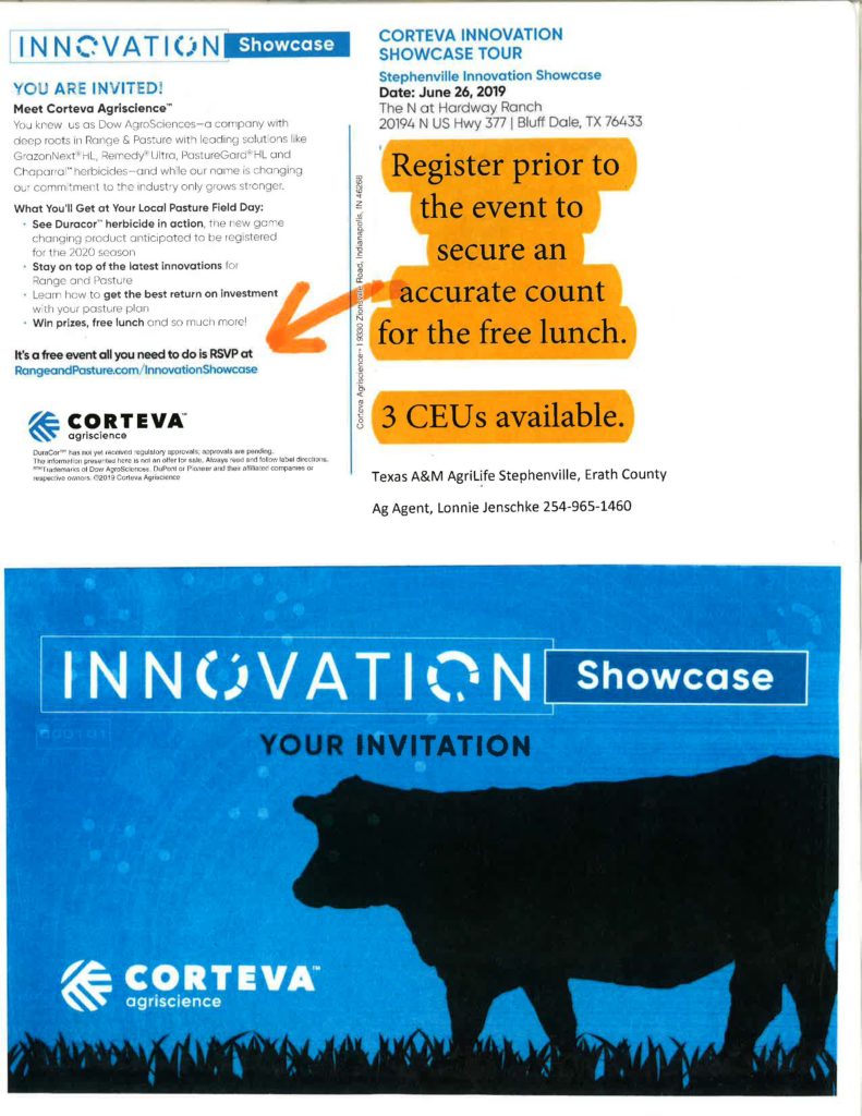 Corteva Showcase Flyer